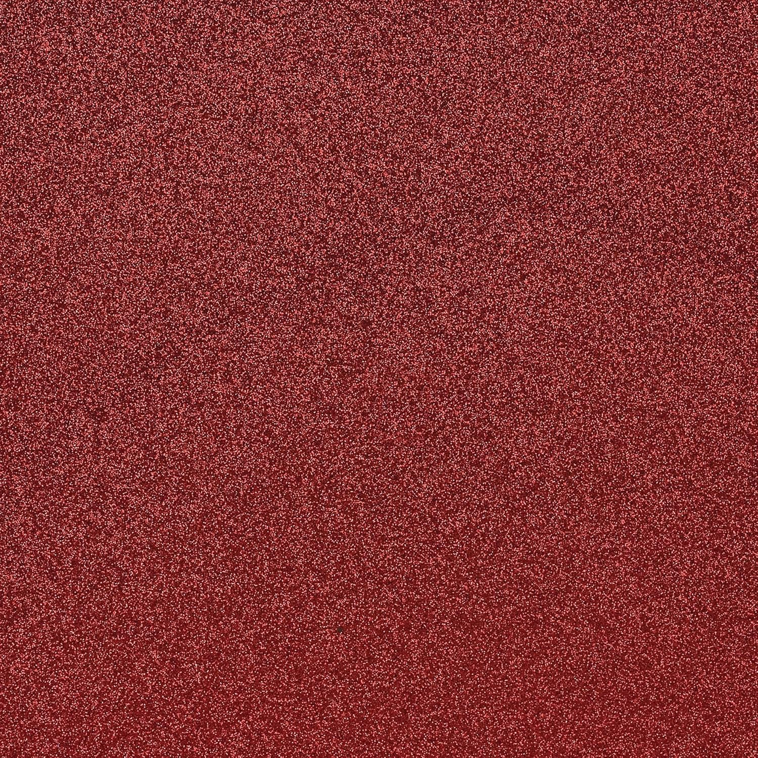 American Crafts Glitter Cardstock 12"X12"-Gold