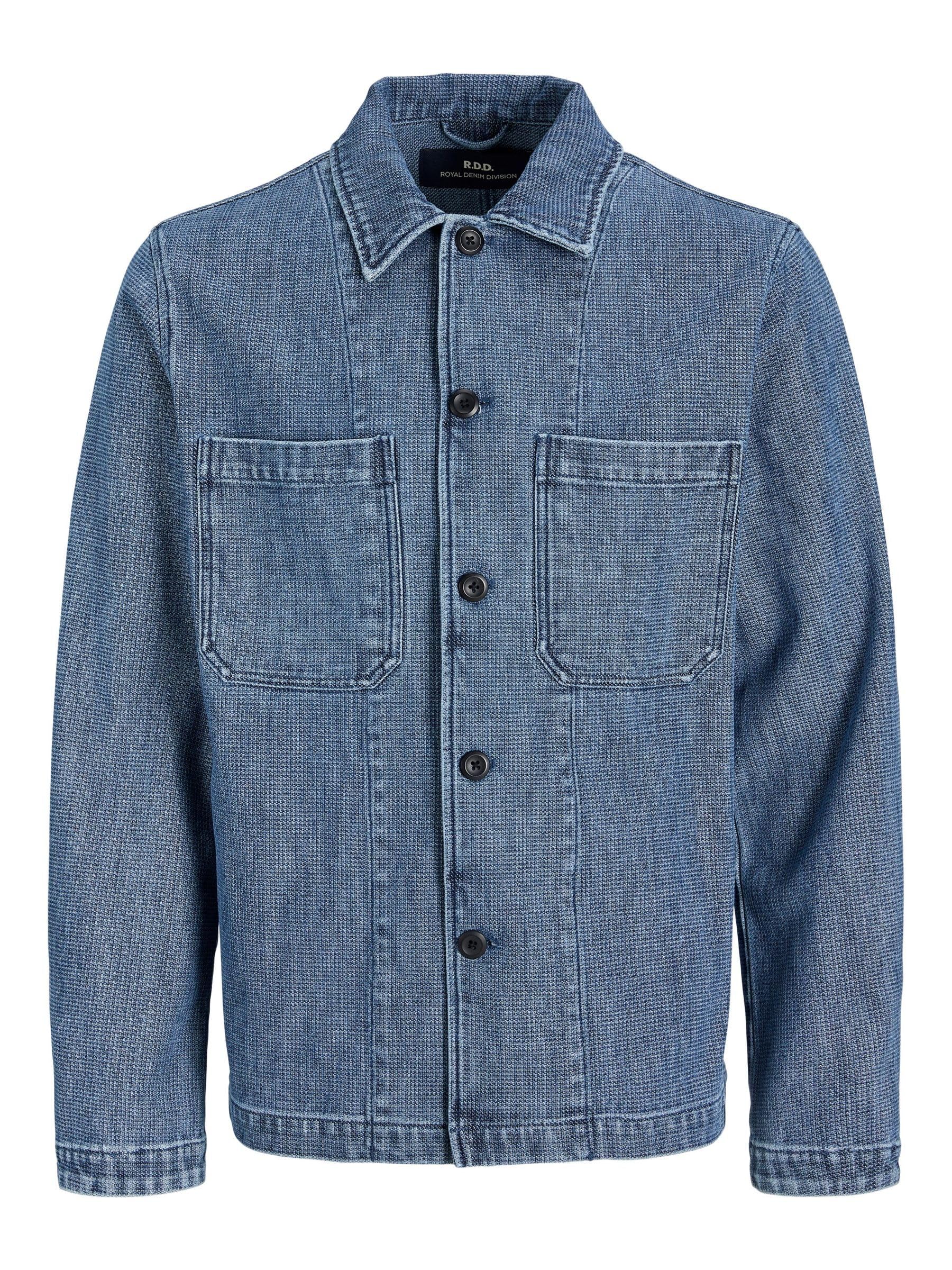 R.d.d. royal denim division Rddross Structure - Giacca da uomo, blu denim, xx_l, blu denim, xx_l