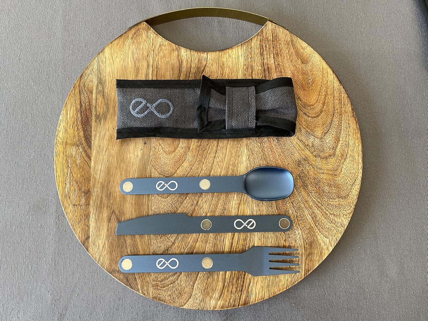Finalware Magnetic Cutlery (Onyx (Black) Single Set)