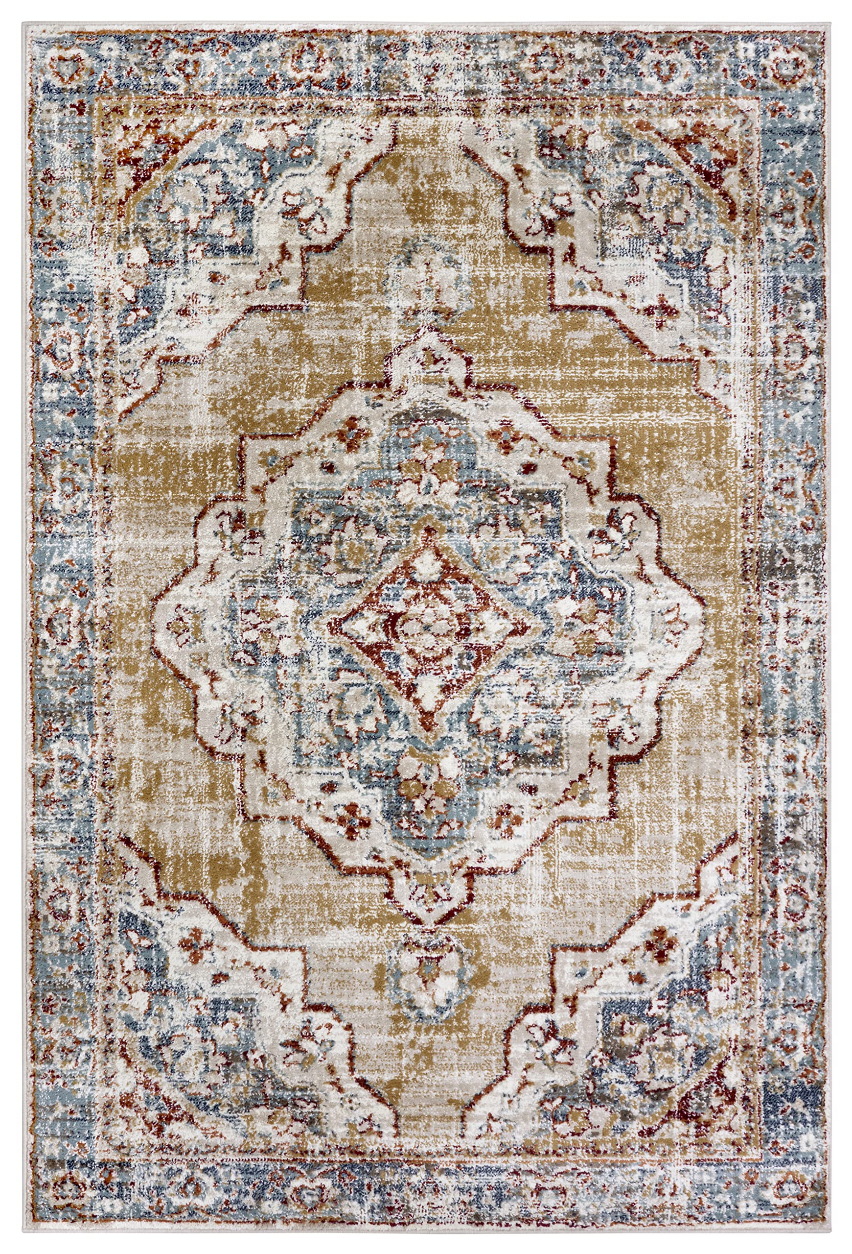 HANSE Home Mochi Oosters tapijt - loper Oosters klassiek dicht geweven met ornamenten vintage look zacht laagpolig voor slaapkamer, eetkamer