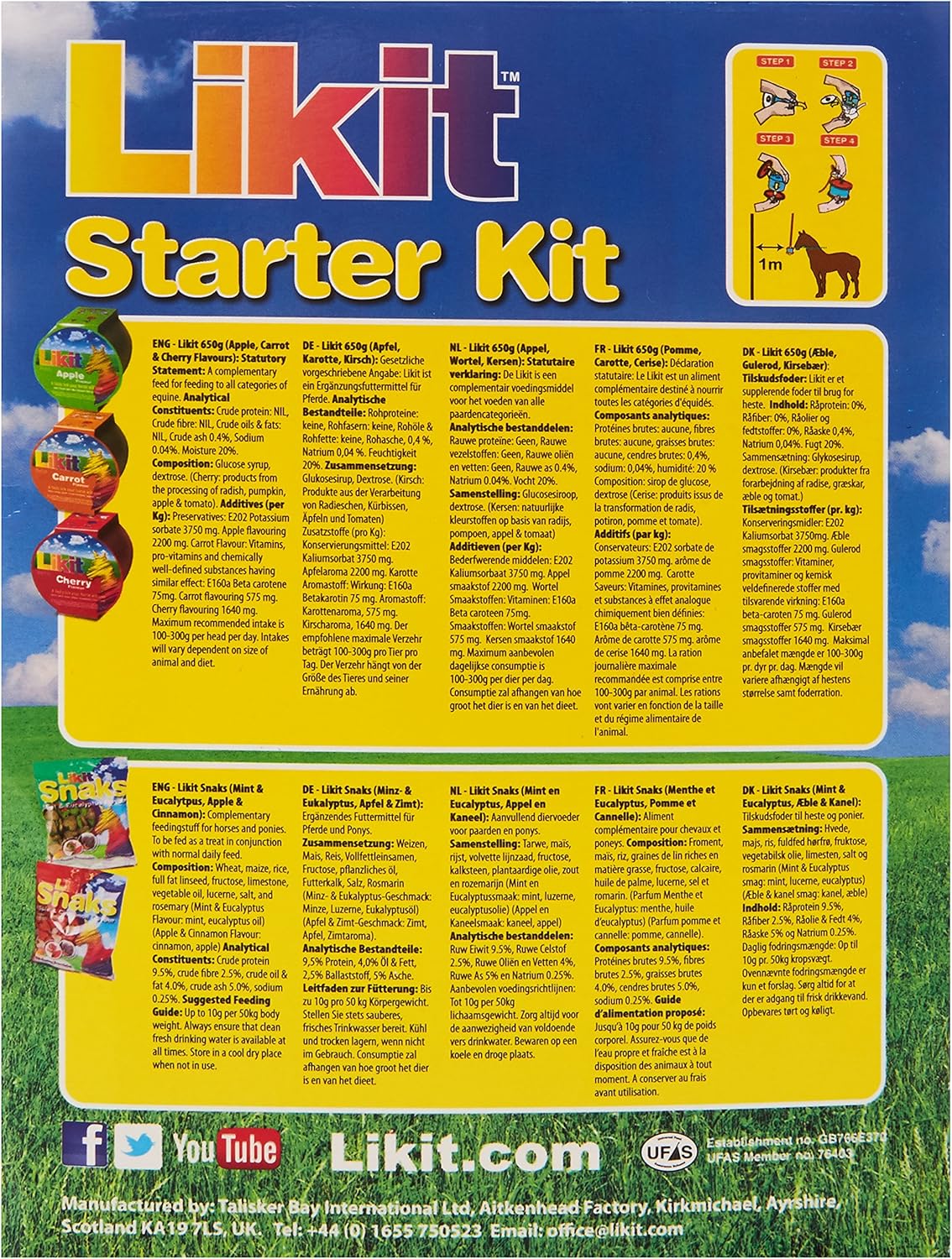 Signature Likit Starter Kit, Blue : Pet Supplies