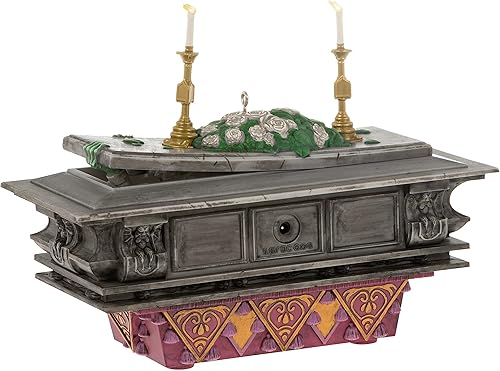 Miniatura 8 de Adorno de Navidad 2023, colección The Haunted Mansion Madame Leota con luz y sonido, regalos para fanáticos de Disney