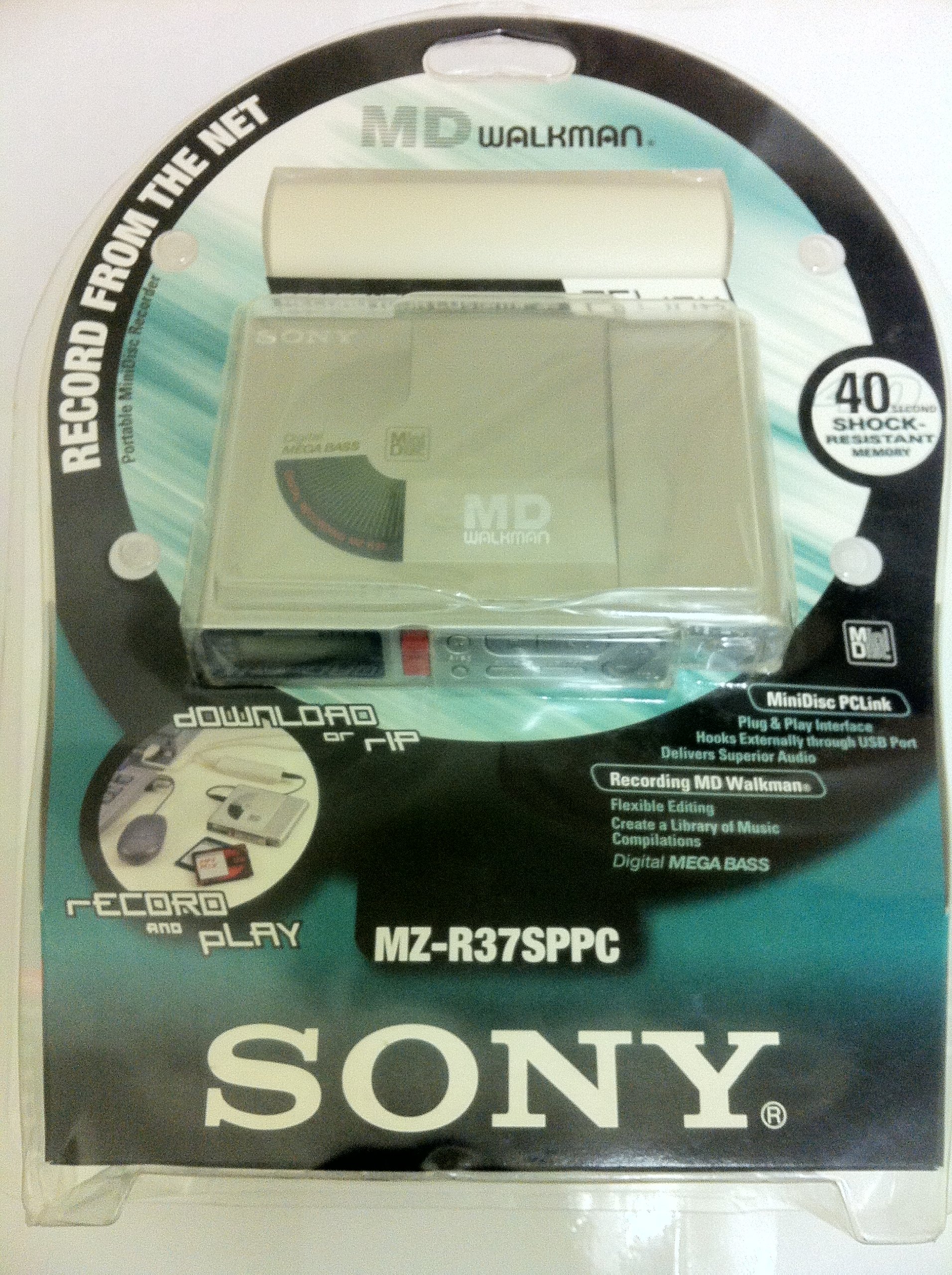 Amazon.com: Sony MZ-R37SP Portable Minidisc Player/Recorder