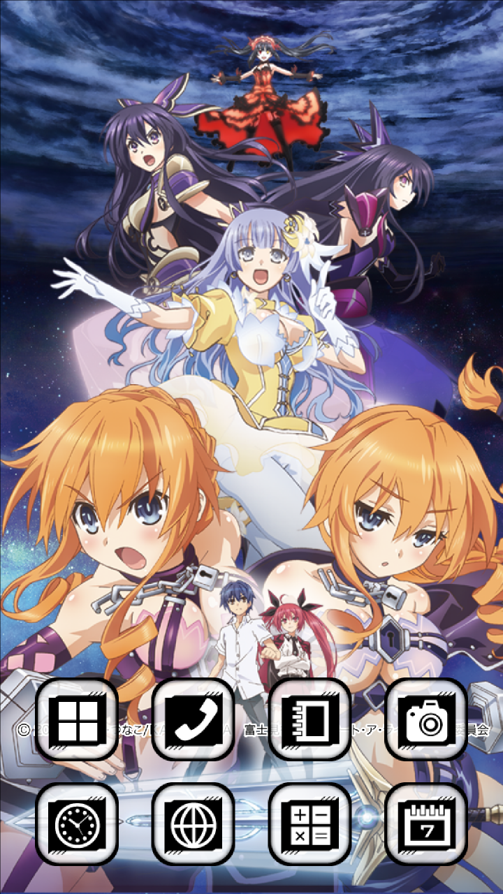 アイコンきせかえ デート ア ライブ 壁紙付き Amazon Co Jp Appstore For Android