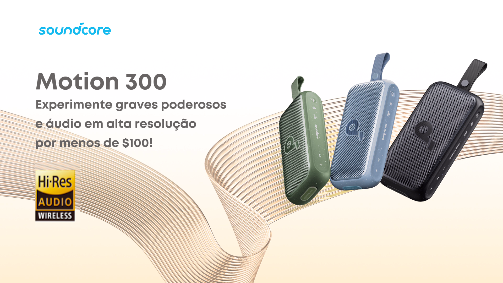 soundcore Motion 300 da Anker, Alto-Falante Bluetooth