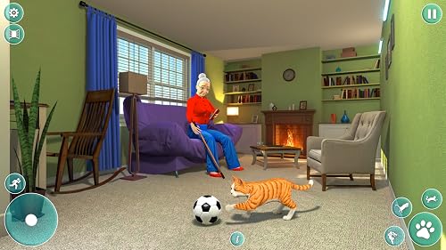 Simulateur de chaos de chat coquin Chat de compagnie virtuel de l'enfer dans la vie de grand-mère – vue 6
