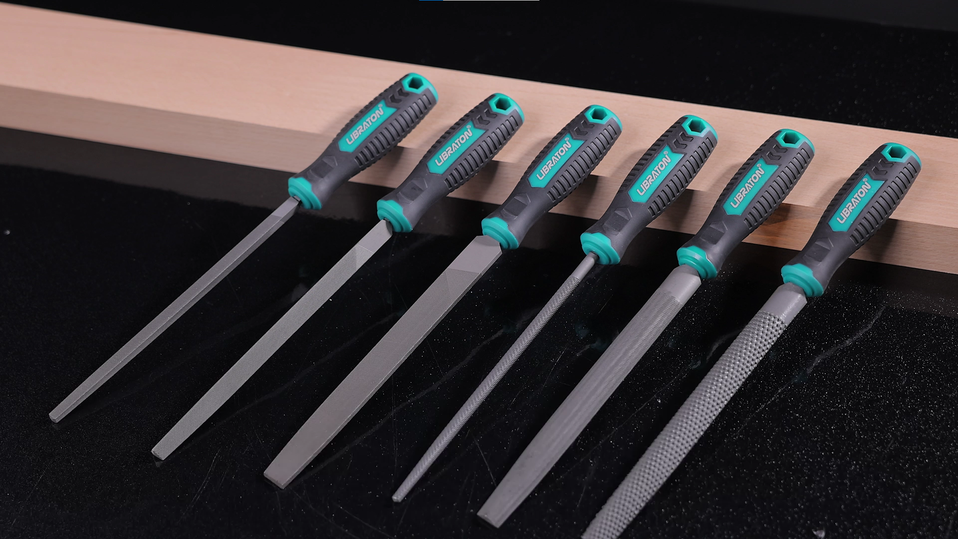Libraton 6PCS Metal File Set, Metal Files, Metal Files for Steel