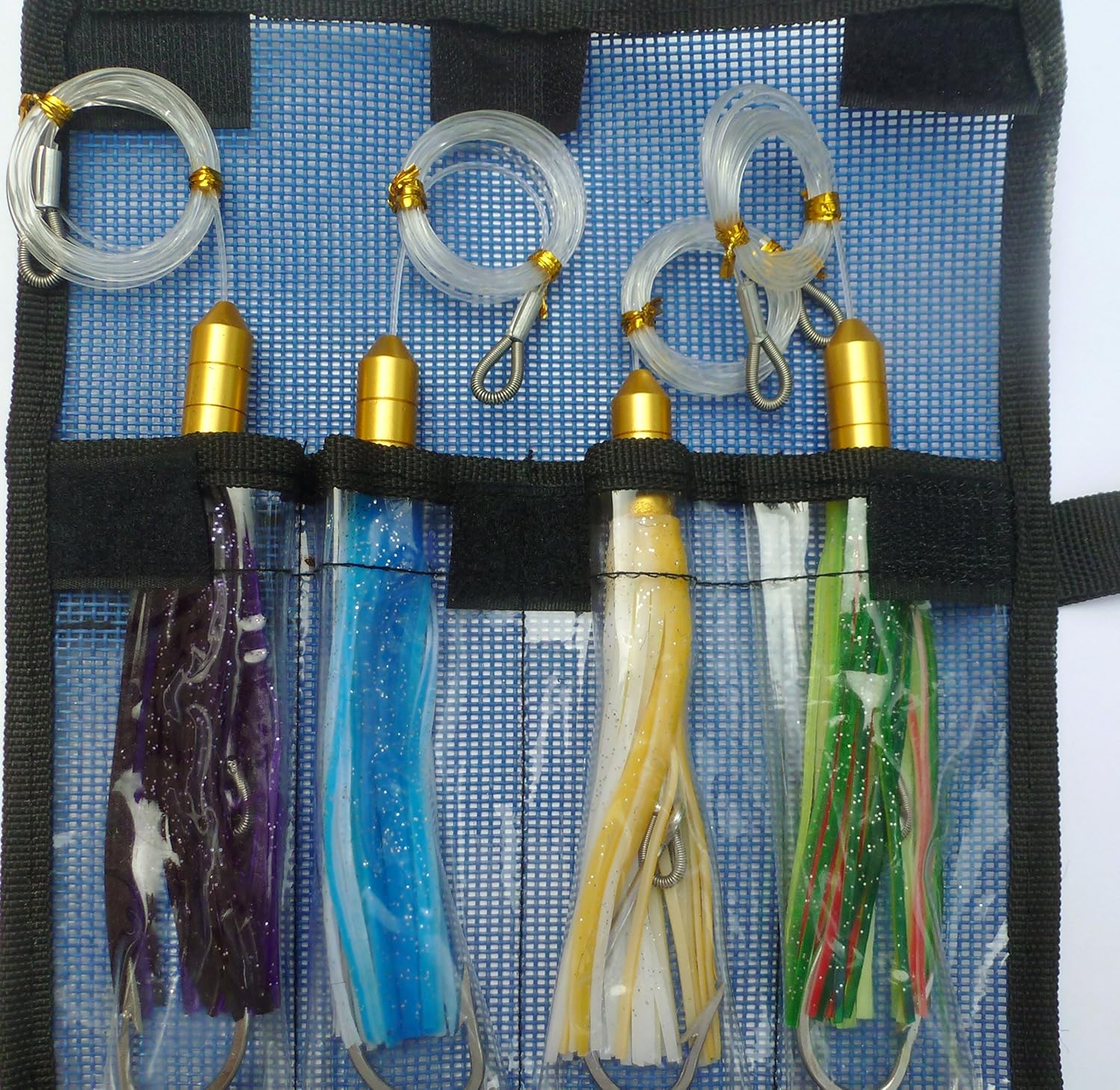 Offshore Big Game Skirted Lures 6/0 Stainless Hooks Perfect Quality