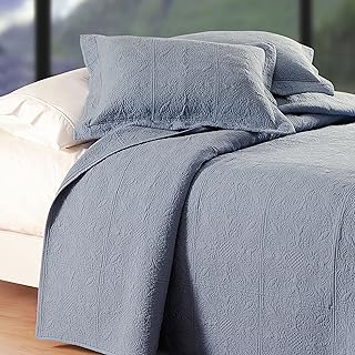 C&F Home Colonial Blue Matelasse Quilt (Shams Not Included) Queen Full/Queen Blue
