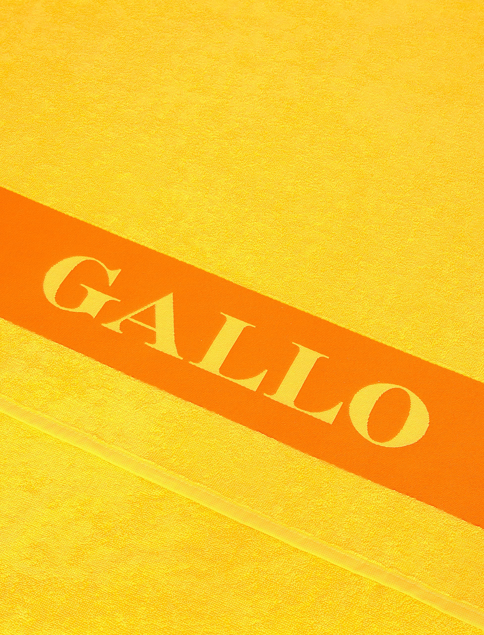 Gallo Unisex beach towel hand-made in Italy from soft cotton terry cloth