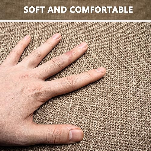 Miniatura 6 de Tapete de baño antideslizante con parte trasera de goma, se adapta debajo de la puerta, lavable a máquina, de secado rápido, alfombra de inodoro