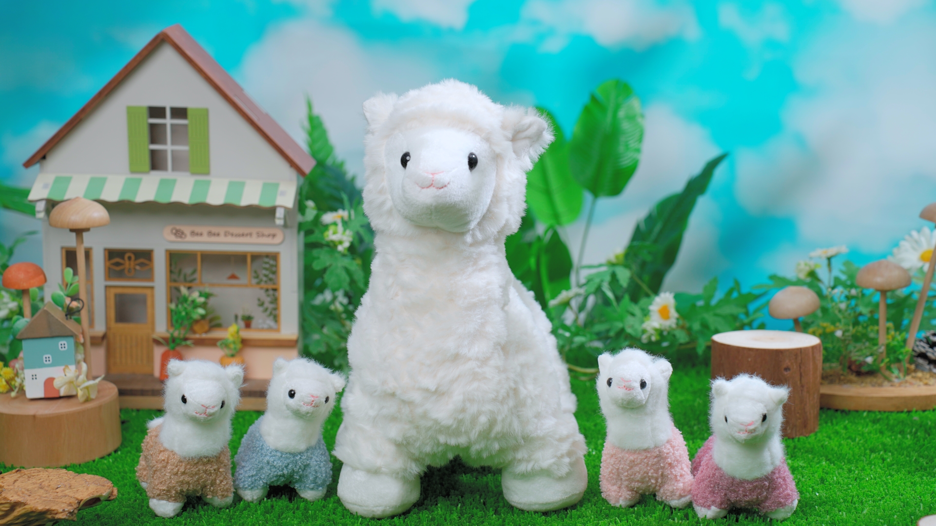 コクサイ　LLAMA OMNI ラーマオムニ絶版　希少 Amazon.com: Lenwen 5 Pcs Llama Stuffed Animal Llama with Babies 14