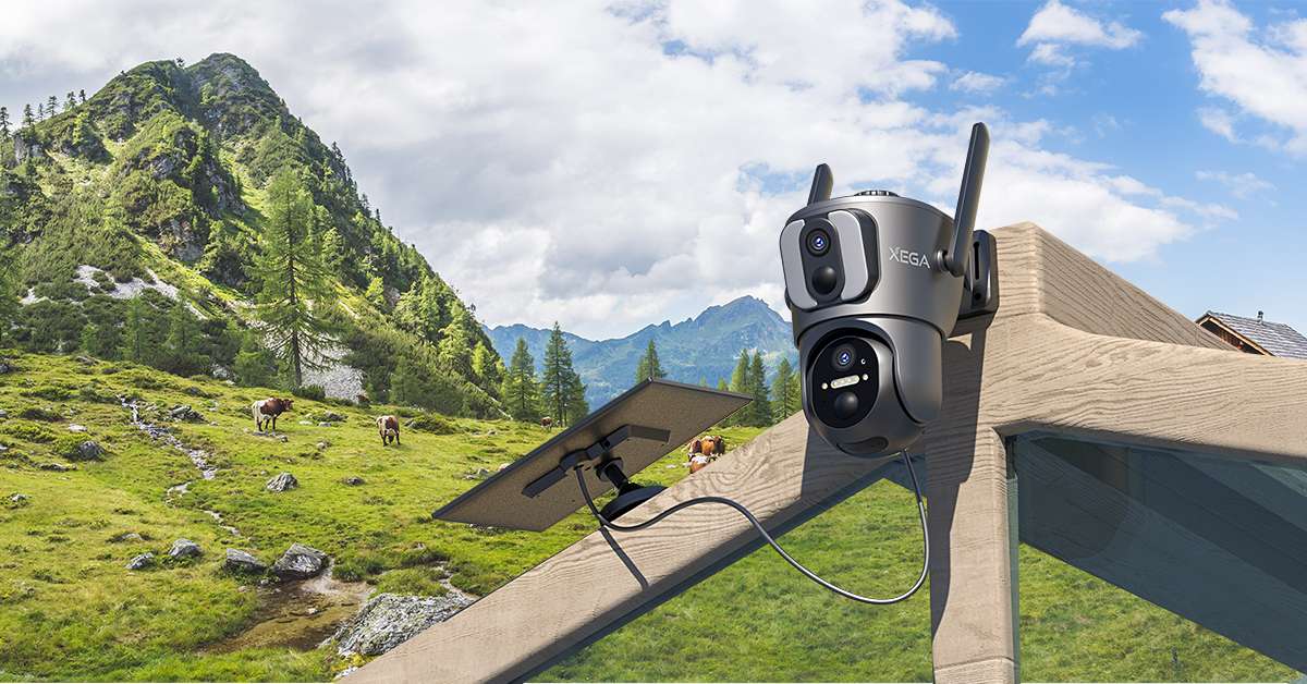 Amazon.com : Xega 4G Cellular Security Camera【Dual Lens】Outdoor