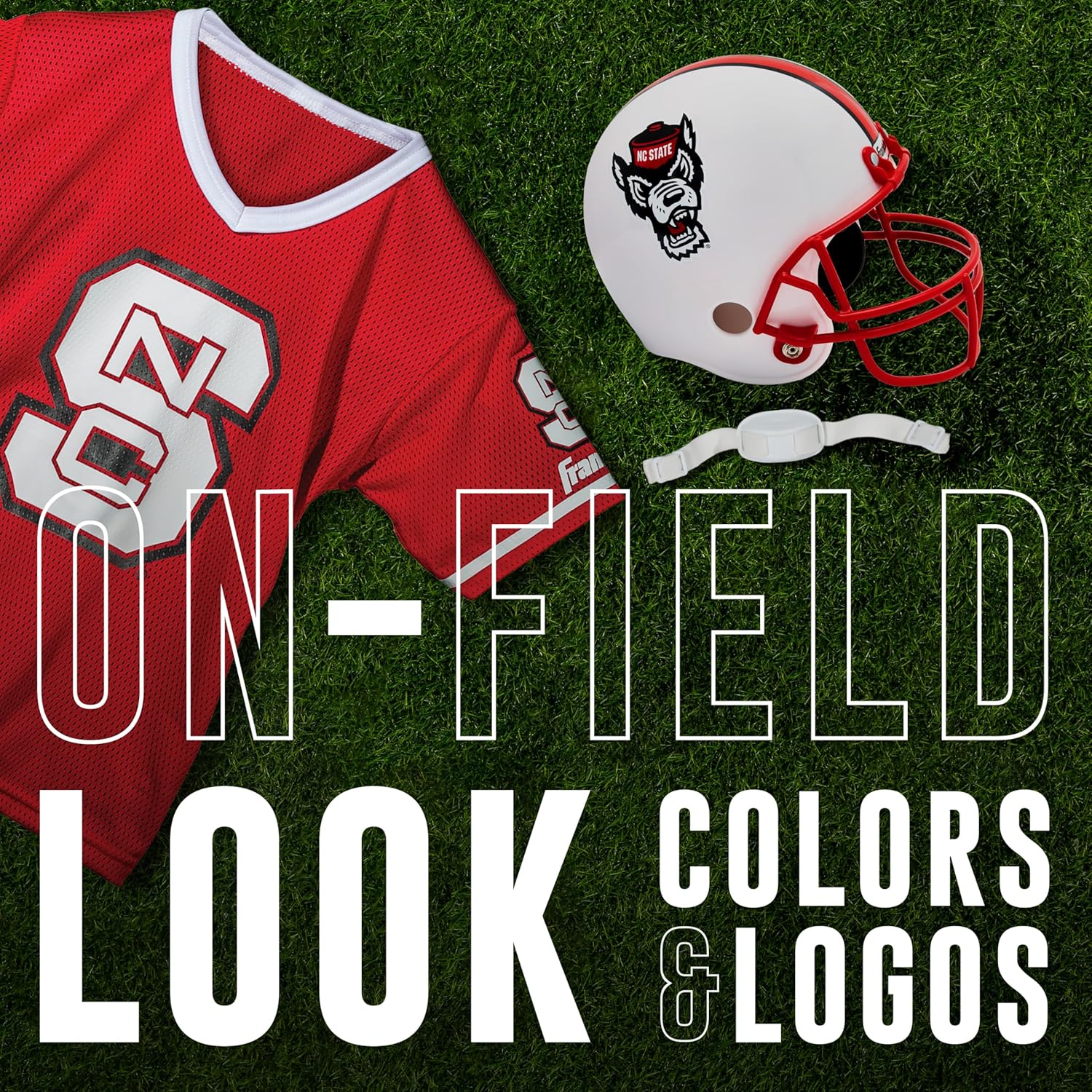 Franklin Sports NCAA Kids Football Uniform Sets - College Football Jersey, Helmet + Pants for Boys + Girls - NCAA Official