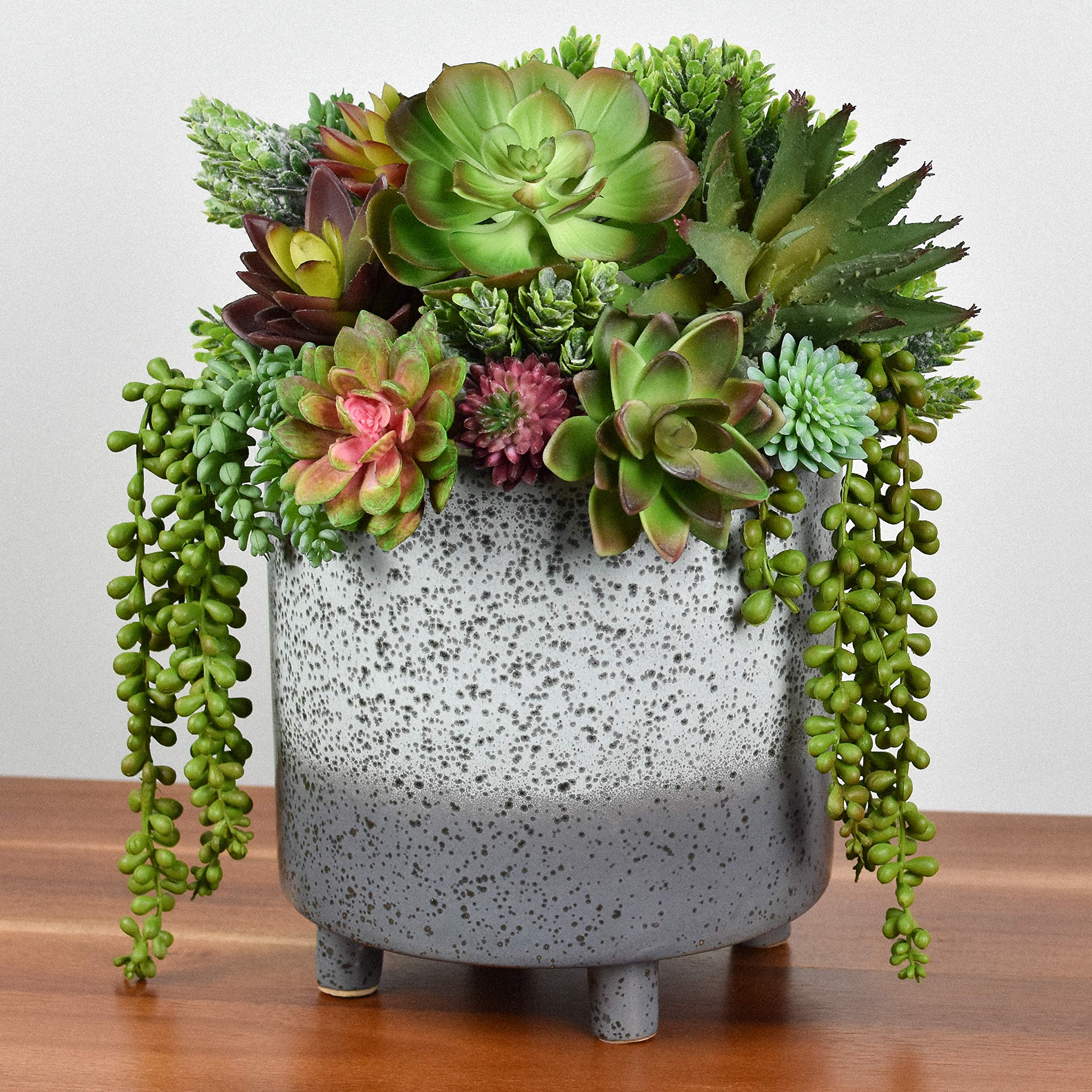 Seeko Artificial Succulents 14 Pack Premium Succulent Plants