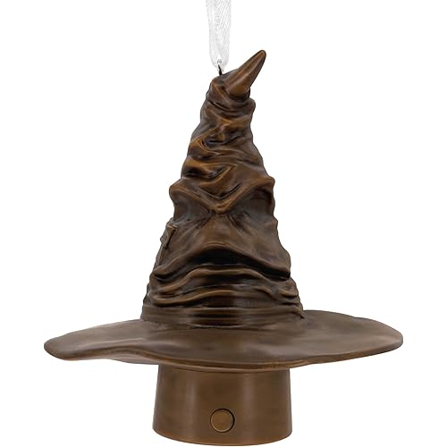 Hallmark Harry Potter Sorting Hat Christmas Ornament with Light