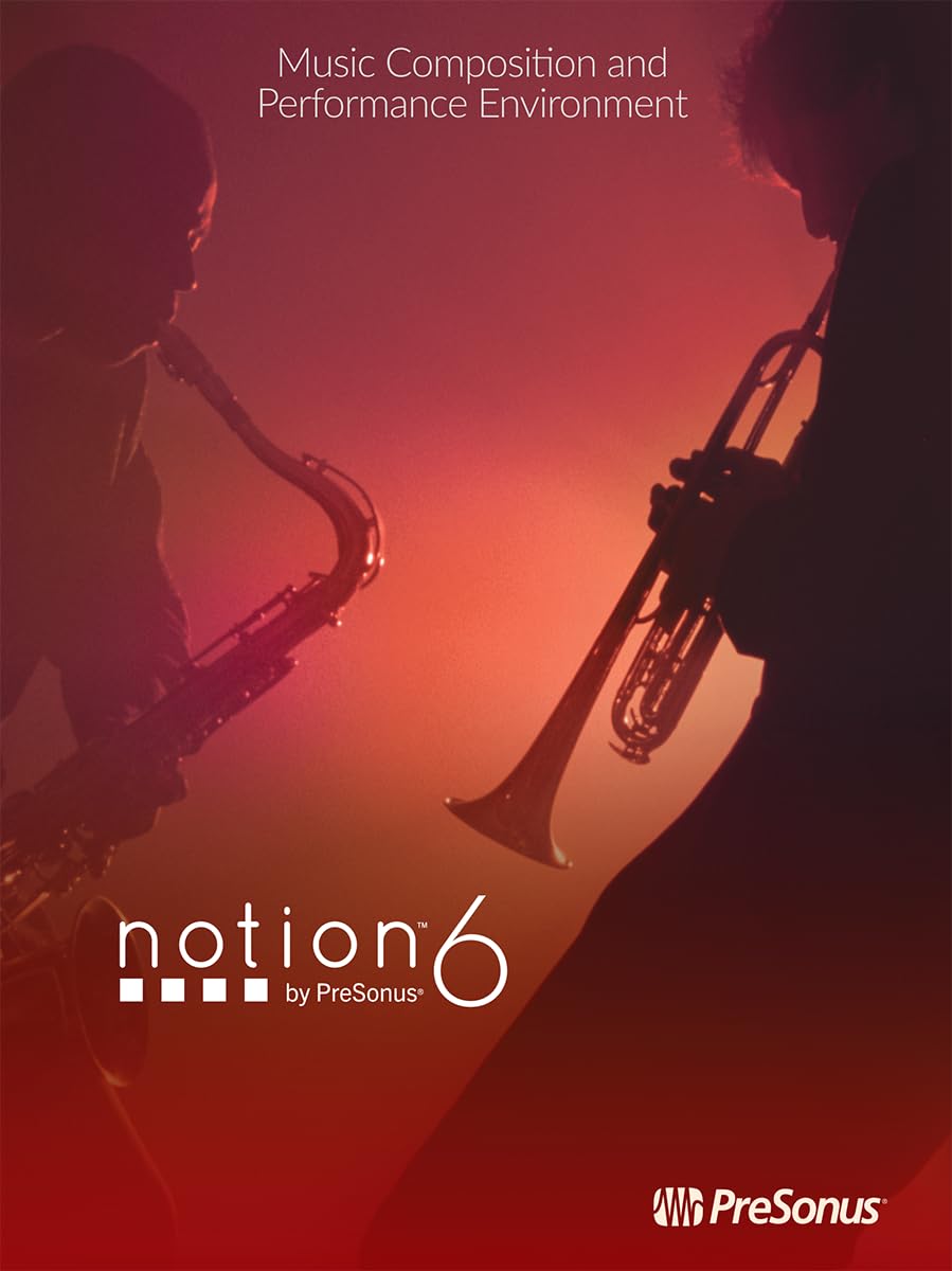 PreSonus Notion 6 Music Notation Software (Online Product Key) [Online Code]