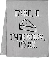 Vista 12 de Moonlight Makers Divertidas toallas de cocina con temática de queso, paños de cocina decorativos hechos a mano de algodón, paño de té absorbente