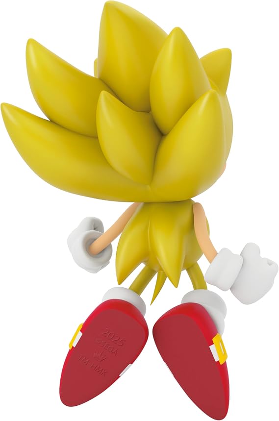 Hallmark Keepsake Christmas Ornament, Sonic the Hedgehog Super Sonic, Gifts for Gamers