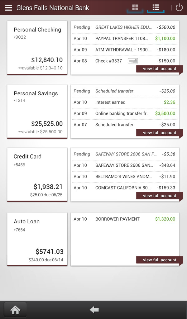 Glens Falls National Bank and Trust for Android