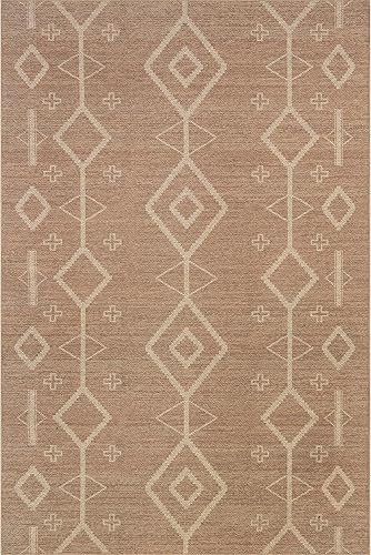 Miniatura 5 de nuLOOM Alfombra de yute fácil de 5 x 8 pies, lavable a máquina, antideslizante, para sala de estar, dormitorio, habitación de los niños, guardería,