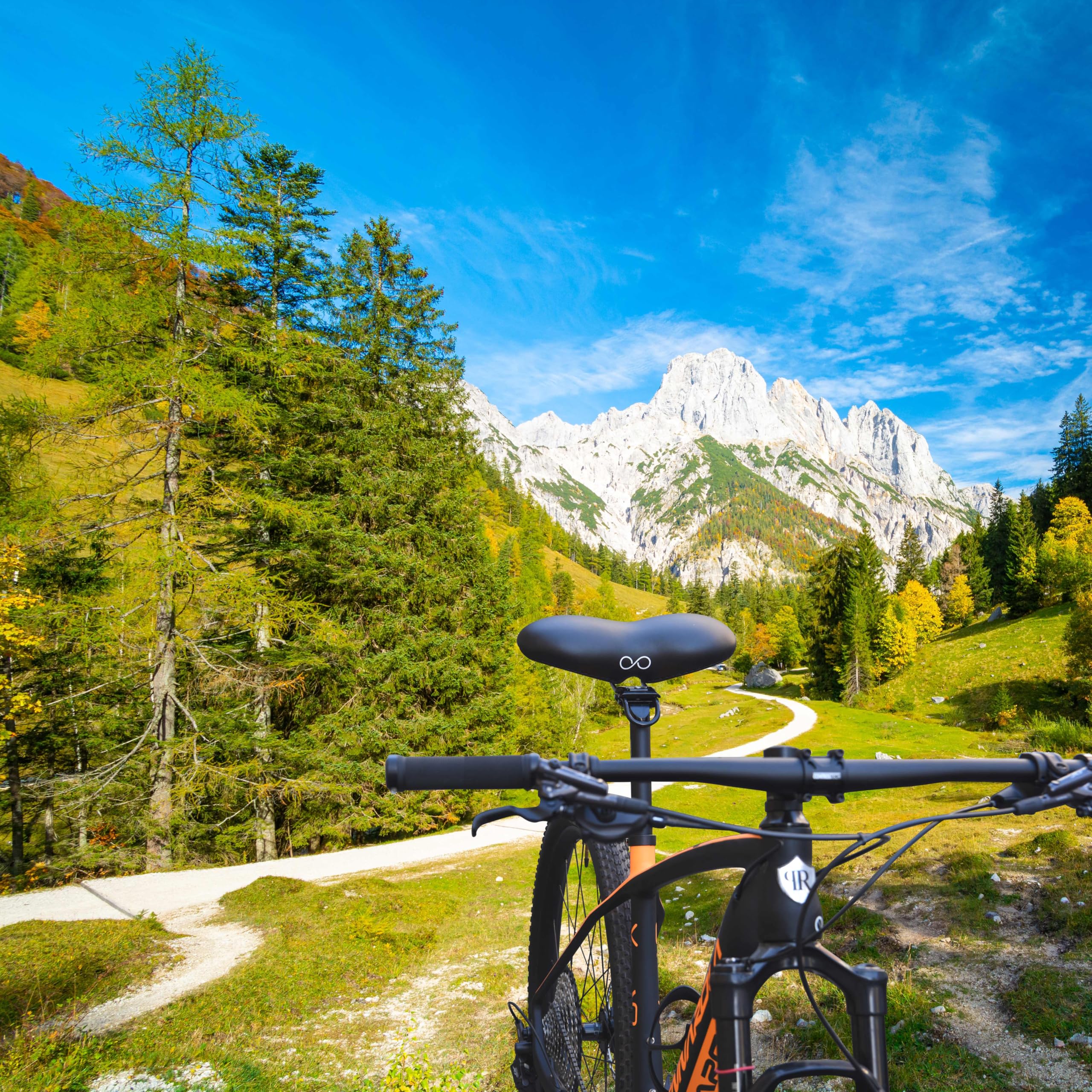 SellOttO Freccia – versione B1 standard - Sella grande e comoda in gel per uomo e donna, ideale per bici da città ed elettriche