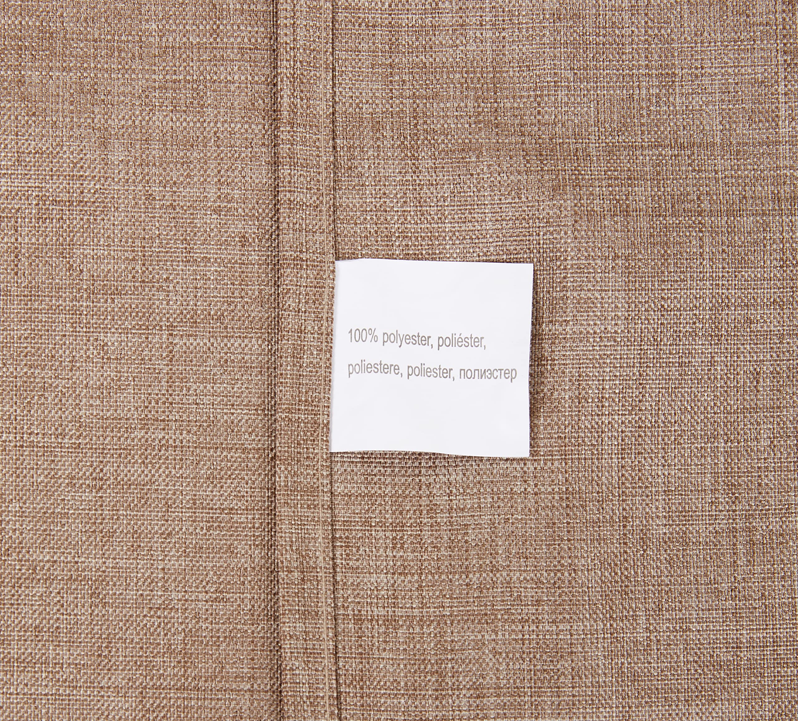 CALITEX Nappe Taupe rectangulaire 150 x 350 cm