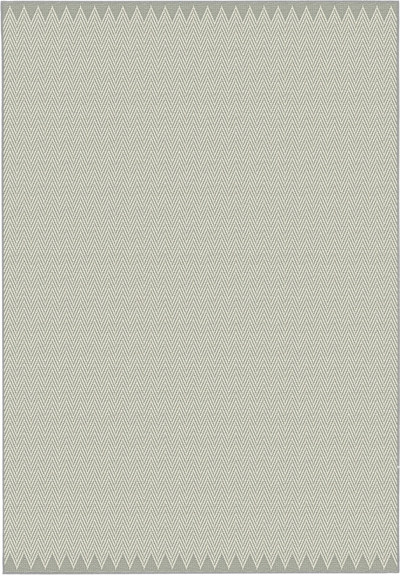 Aspect PORTOFINO Chevron Pattern Area Rug (Grey, 120x170cm)