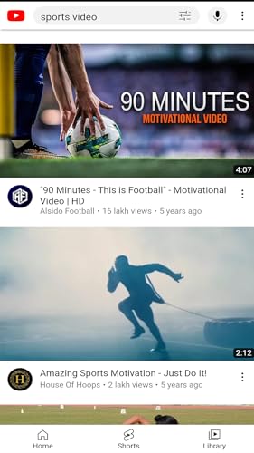 Sports Video for YouTube