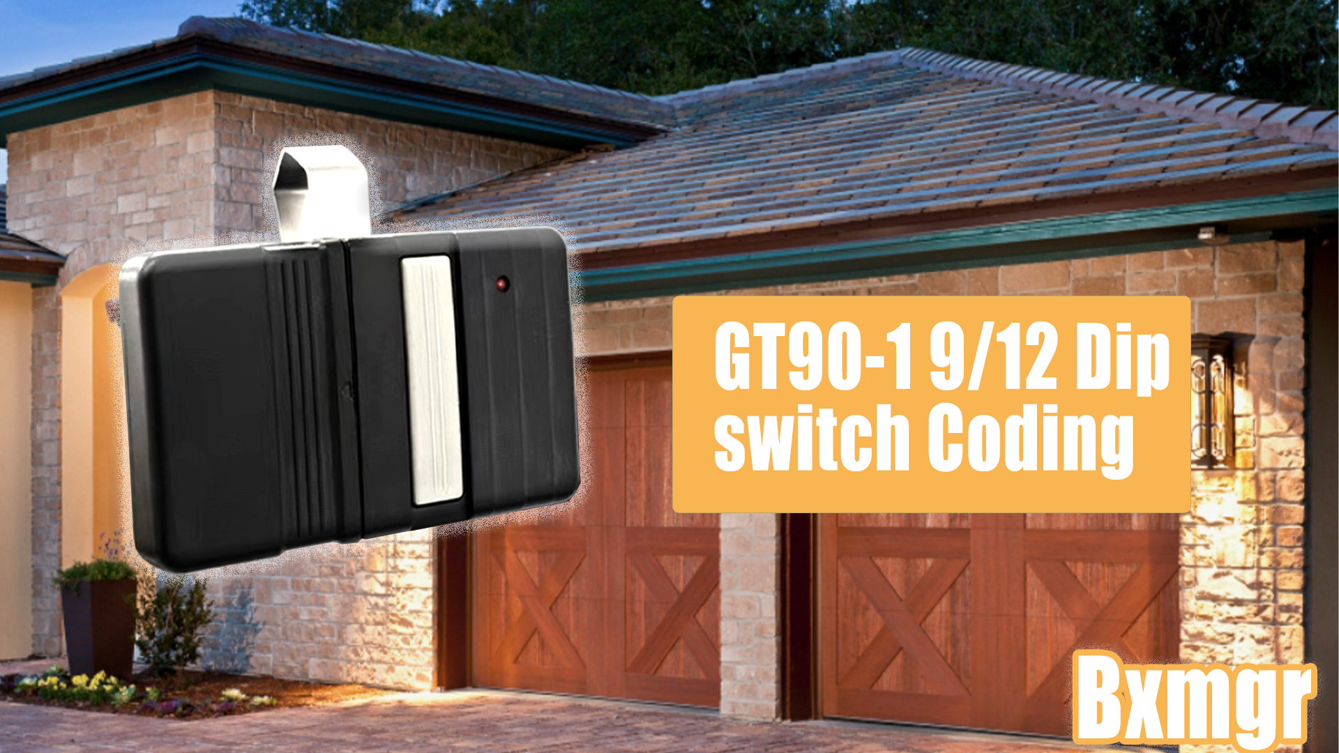 GT90-1 Garage Door Remote Control | Compatible With Genie 390MHz Openers (Replaces GT90, AT90), Includes Batteries - View #3