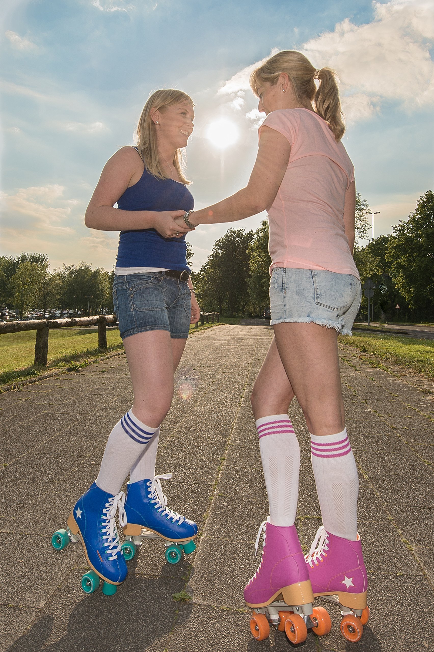 HUDORA Disco Rollerskates Rollschuh