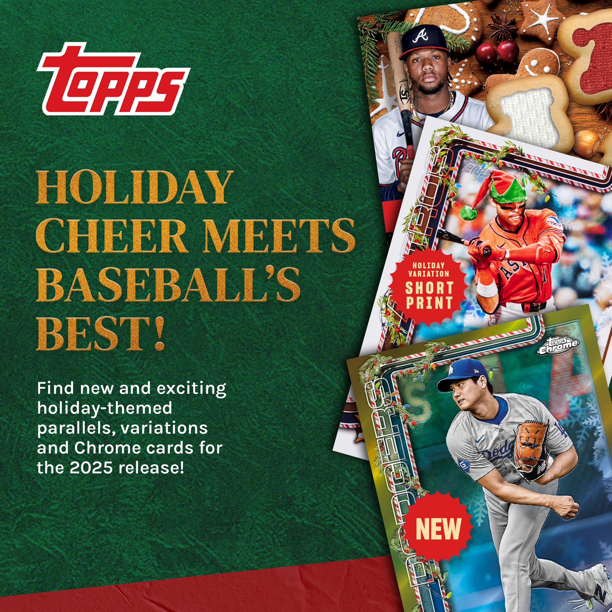 Amazon.co.jp: MLB 2025 TOPPS HOLIDAY BASEBALL MEGA BOX : スポーツ