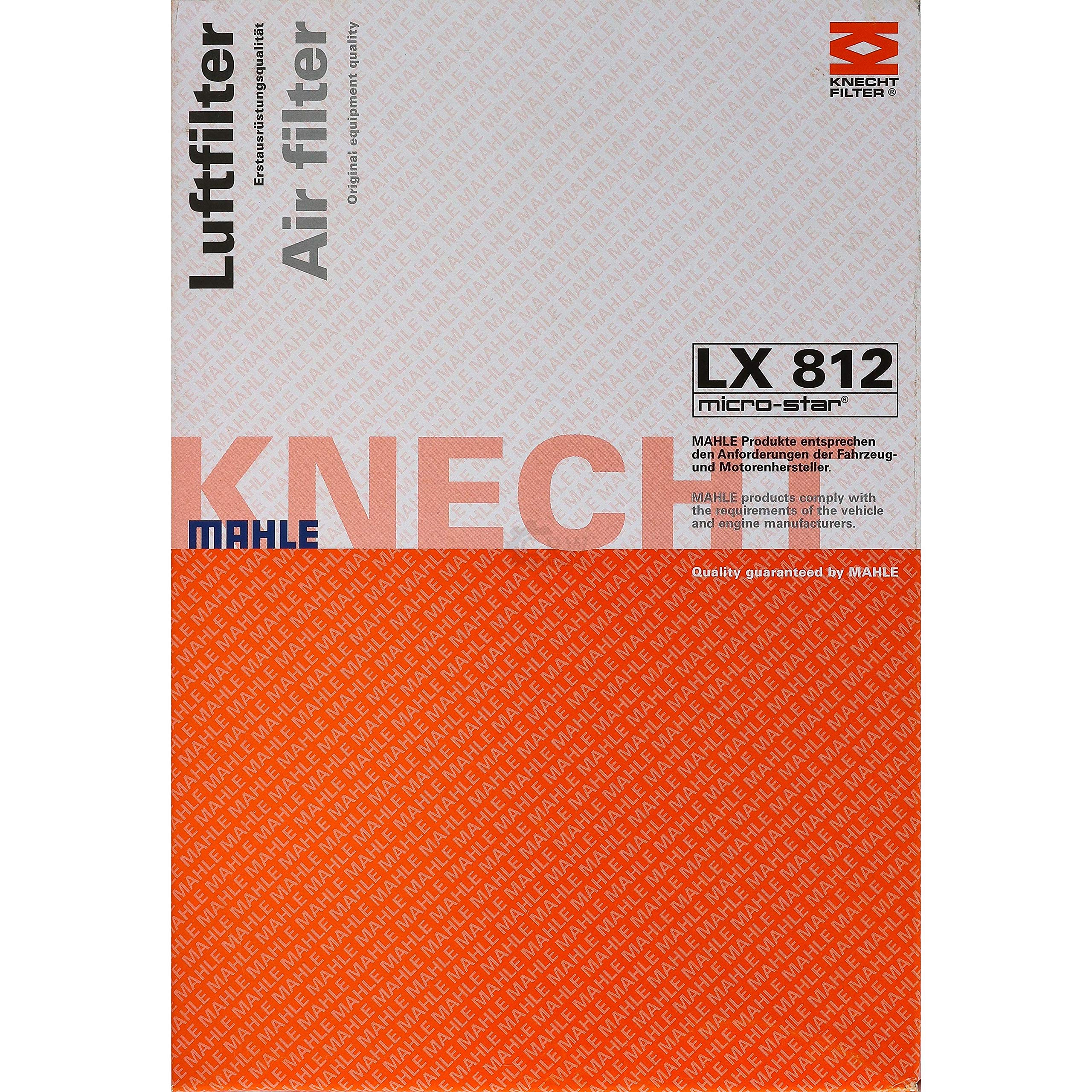 Paquete de inspección Kit de mantenimiento con filtro de aceite OC 196, filtro de aire LX 812, filtro de cabina LA 424, tornillo de cierre