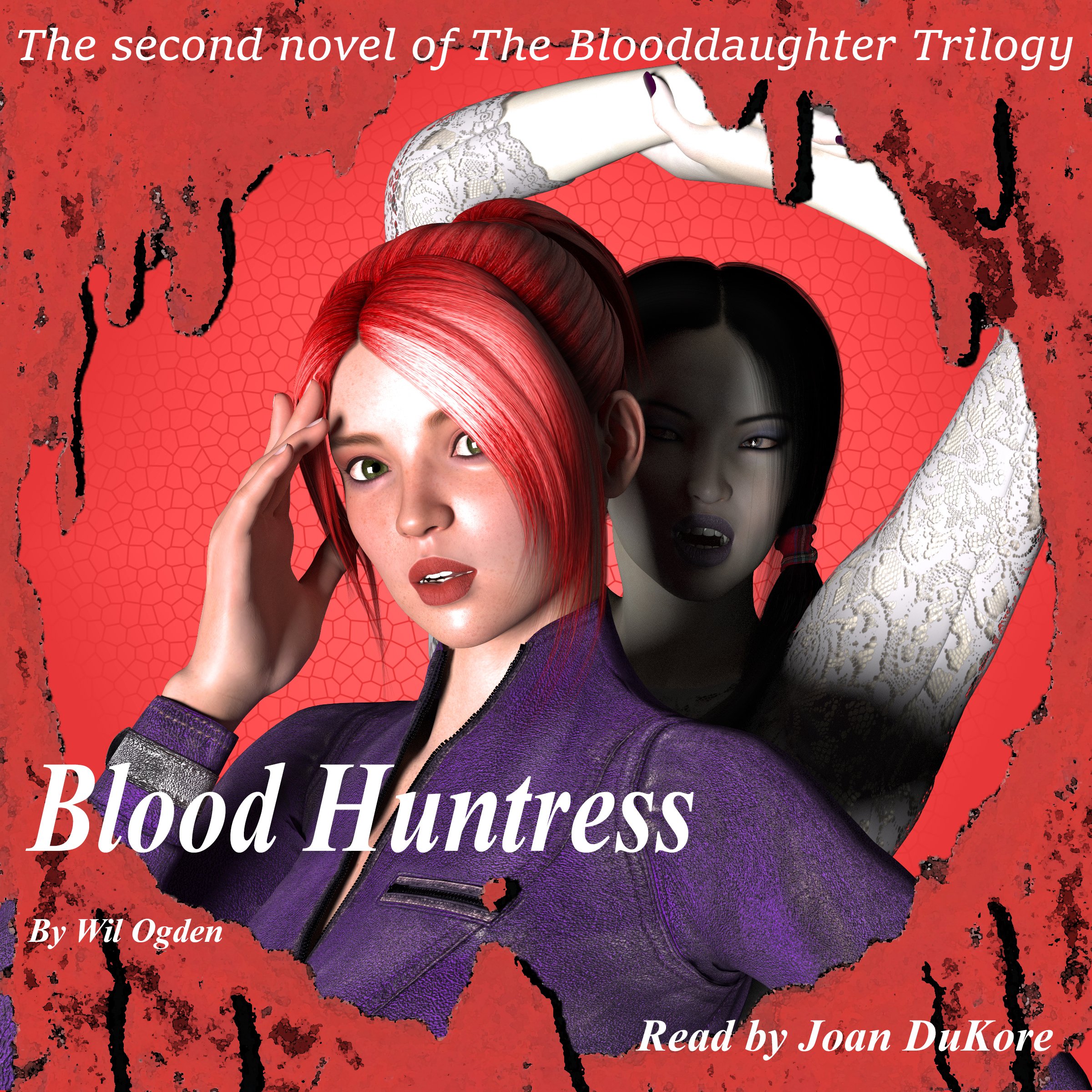 Cover art for Blood Huntress: The Blooddaughter Trilogy, Book 2