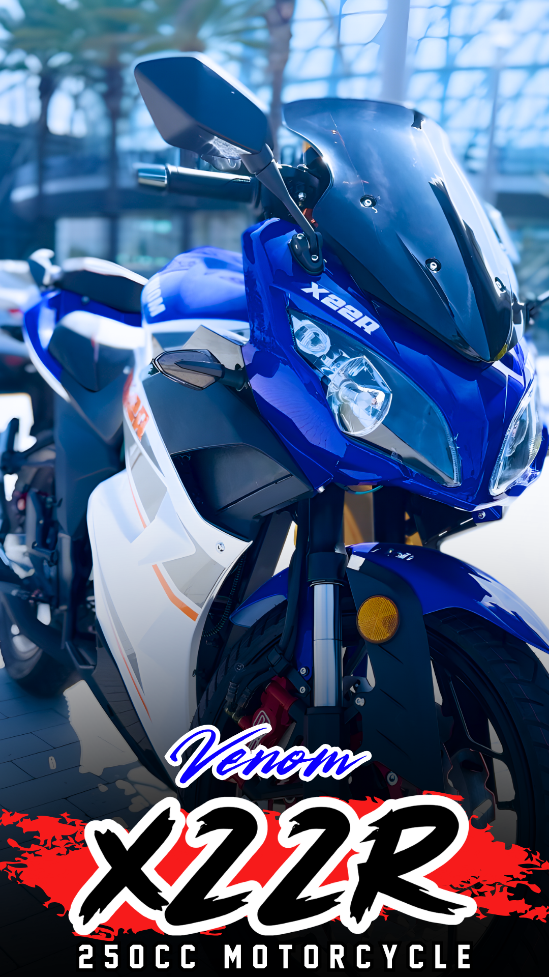 Venom X22R 250Cc Motorcycle | 5-Speed | CBR Sport Bike 250 | Full