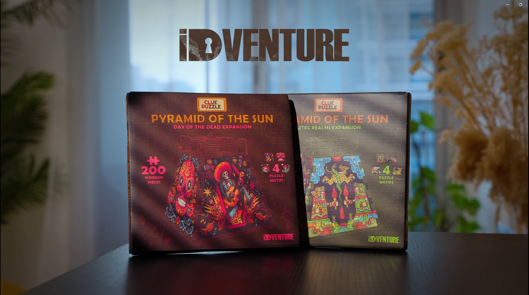 Amazon.com: iDventure Cluepuzzle Pyramid of The Sun | Wooden 3D