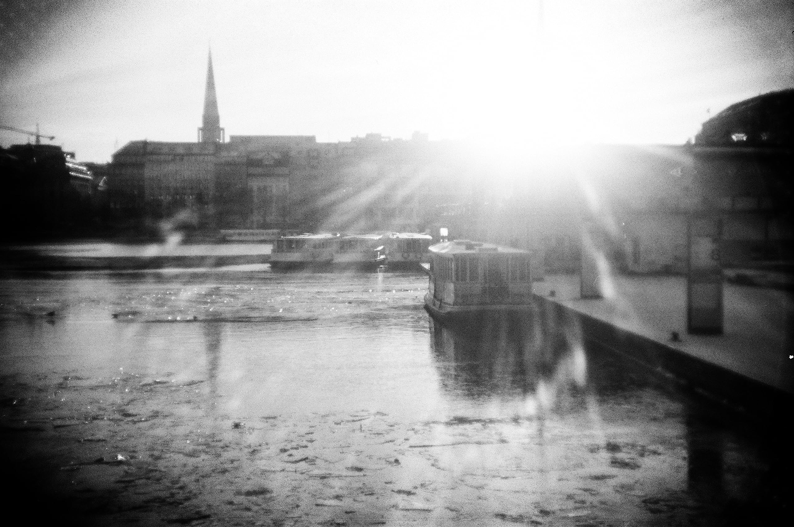 Holga artLINE Appareil Photo 35 FC avec Flash Noir