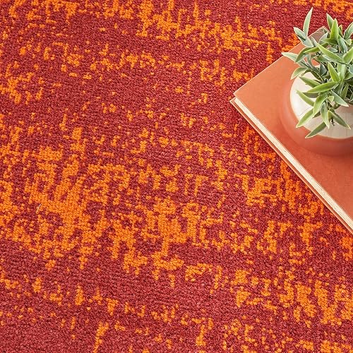 Vista 109 de Nourison Home Essentials - Alfombra moderna de 5 x 7 pies, gris/beige