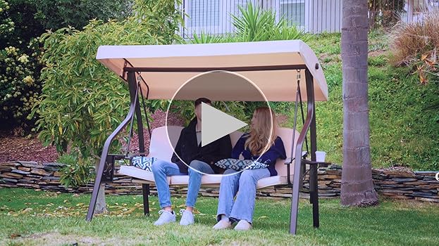 WAKE × Setinn Tour Porch 3P Set Style Selections Lynton 3-Piece Woven Patio Conversation Set