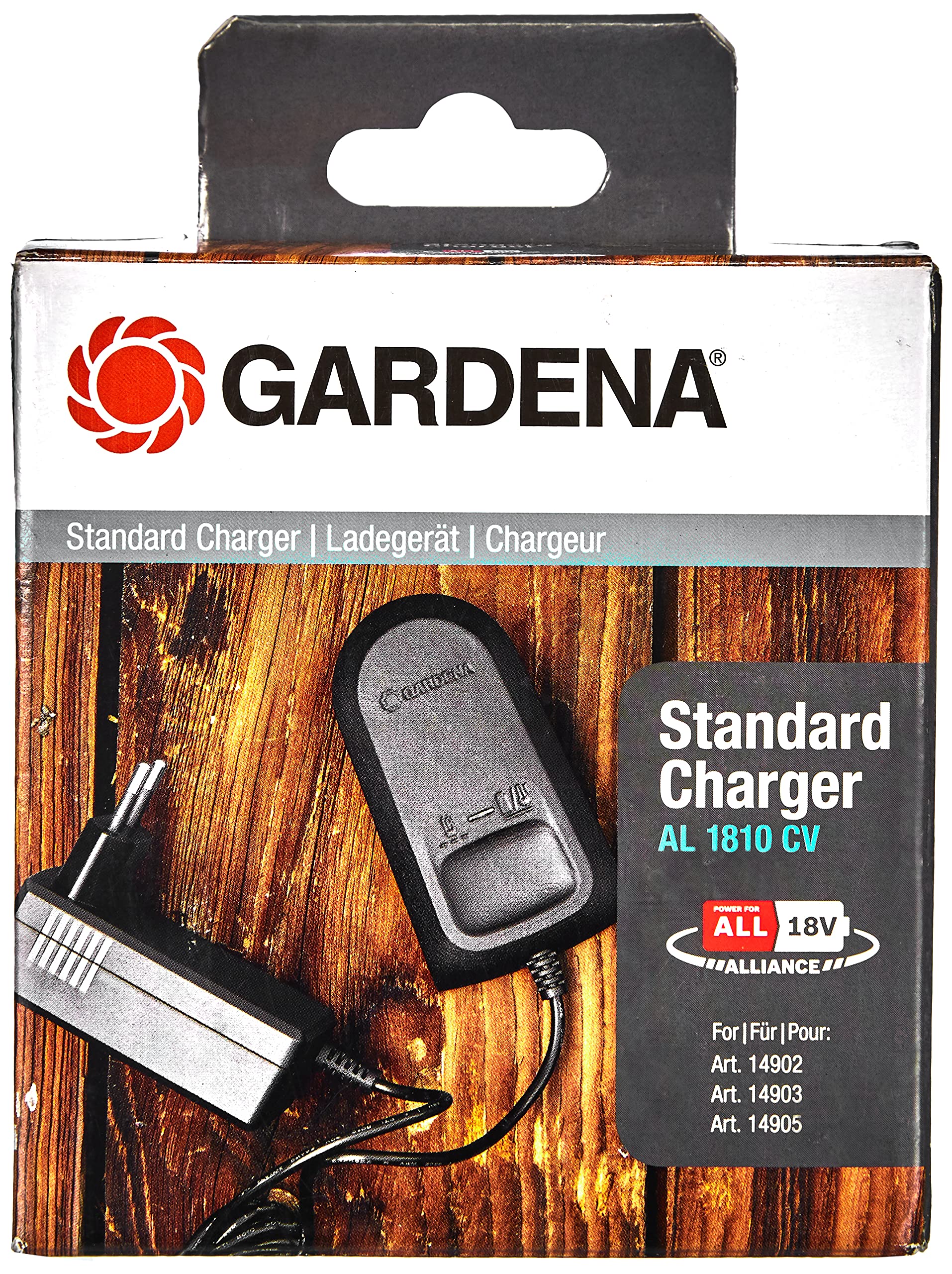 GARDENA Cargador Standard P4A AL 1810 CV