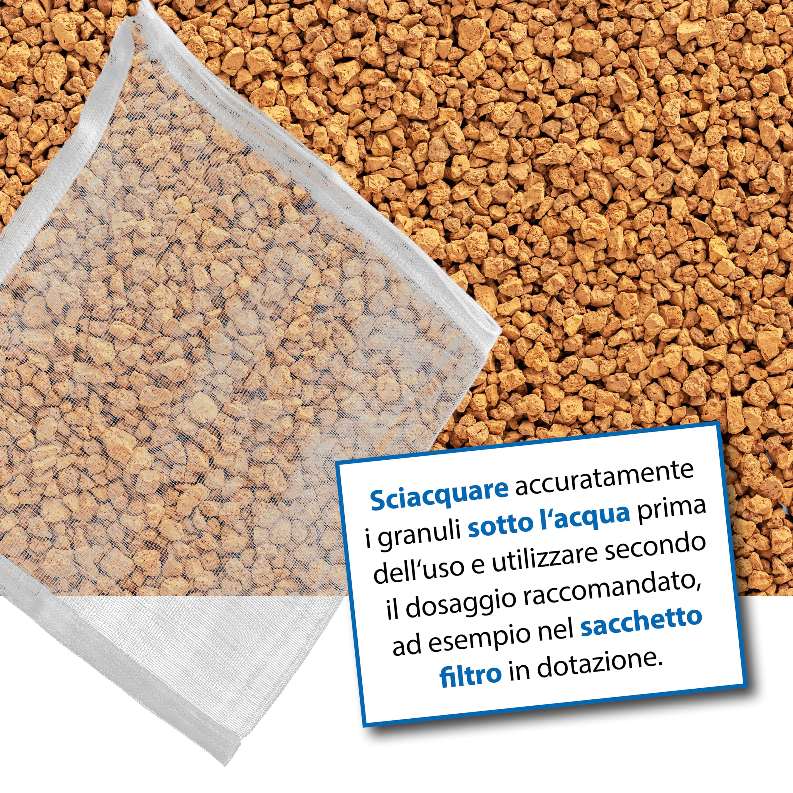Antifosfati Acquario 5 L - Phos-Out 4 Granuli Idrossido Ferro | Materiale filtrante in granuli con sacchetto, lega fosfati e silicati, per acqua dolce e marina