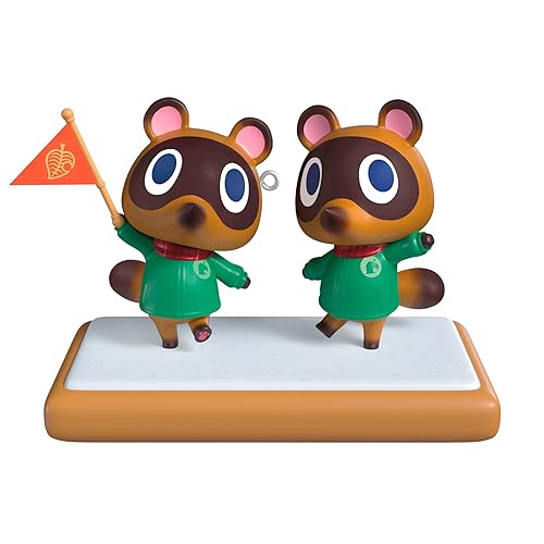 Hallmark Keepsake Christmas Ornament 2025, Nintendo Animal Crossing Timmy and Tommy, Gifts for Gamers - Timmy and Tommy