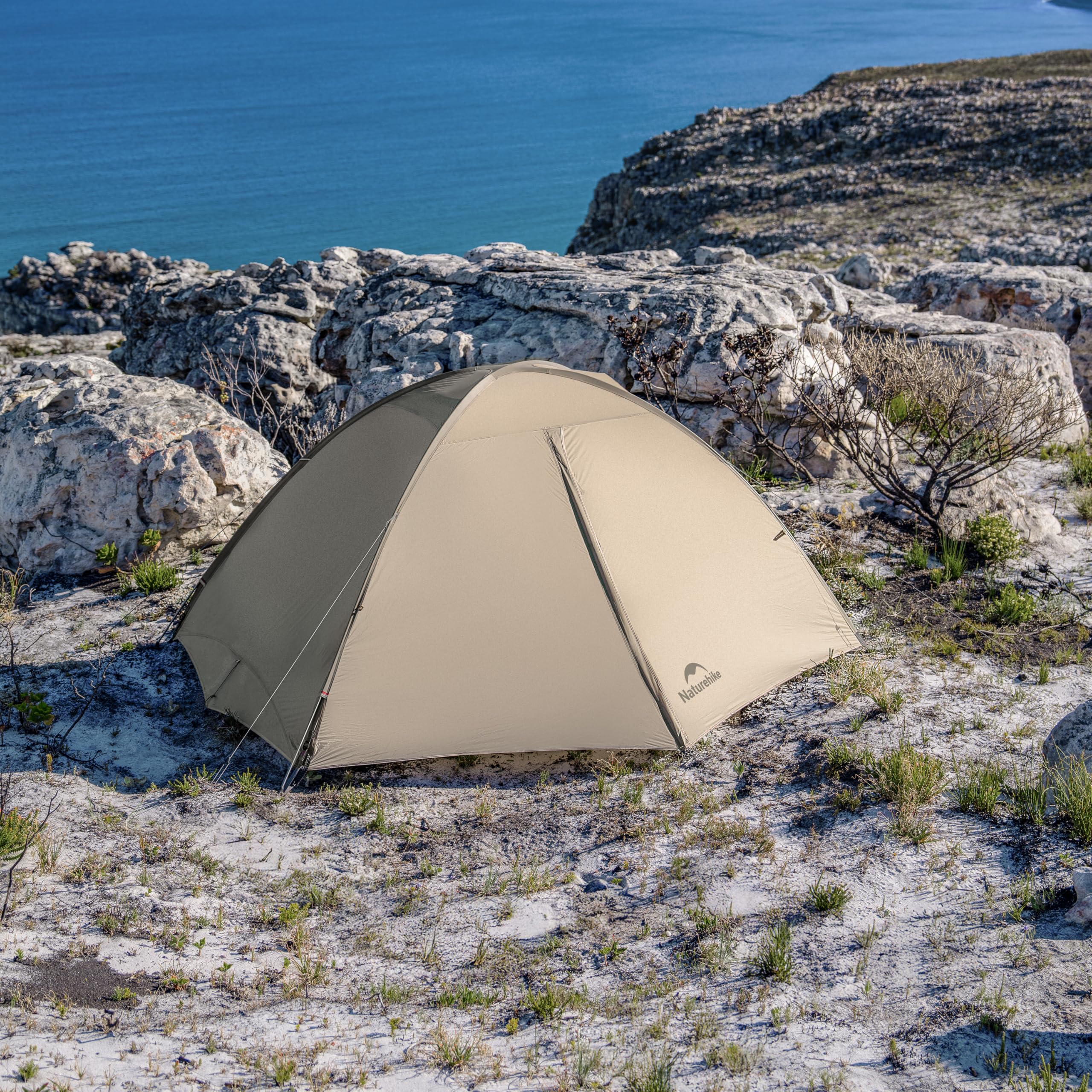 Naturehike Tienda de campaña Giling Pro/UL para 1-2 personas, 4 estaciones, fácil instalación, ultraligera e impermeable para mochileros, senderismo y exteriores
