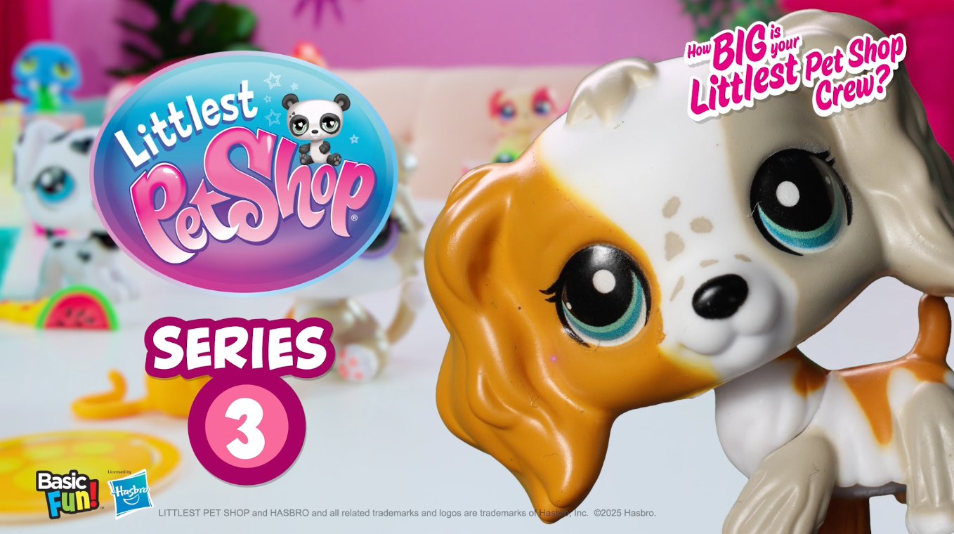 Littlest Pet Shop Pack 3 Park Pets Generación 7 – Set De 3 Mascotas Coleccionables De 6 Cm Con Cabezas Móviles, Tarjeta De Coleccionista Y Código Virtual, +4 Años