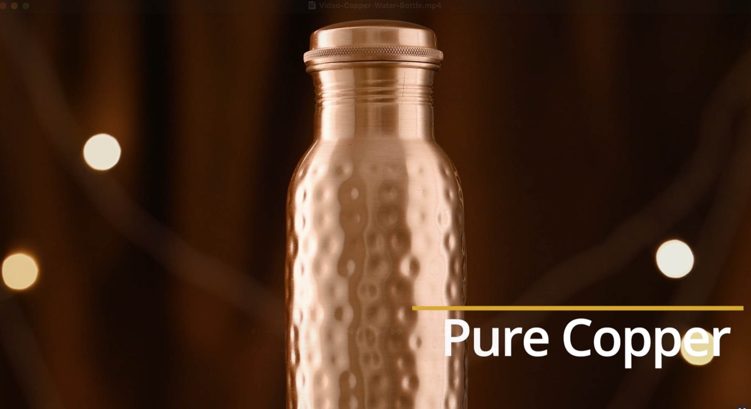 Yoga Wellness Copper Water Container AYURVEDA COPPER 100% Pure Copper Water Bottle 1000 ML At ₹ 350/piece | Copper Water Bottle In Wellness Water Bottle Website - View #3
