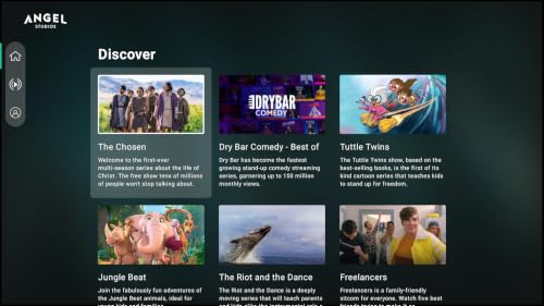 Angel Studios: Stream The Chosen, The Wingfeather Saga, Dry Bar Comedy, & More. #TOP1