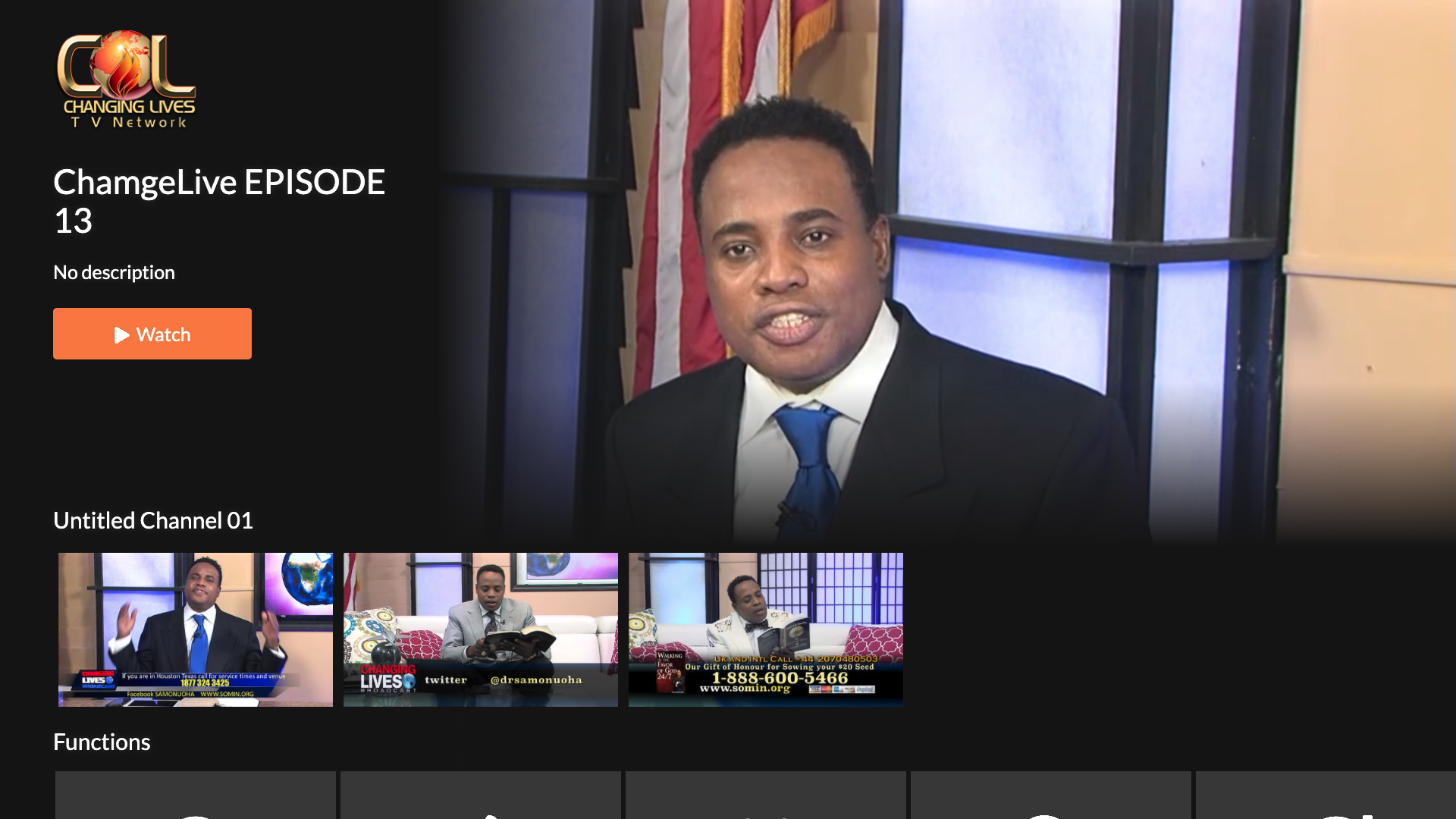 Changing Live Program Changing Lives TV - App on Amazon Appstore