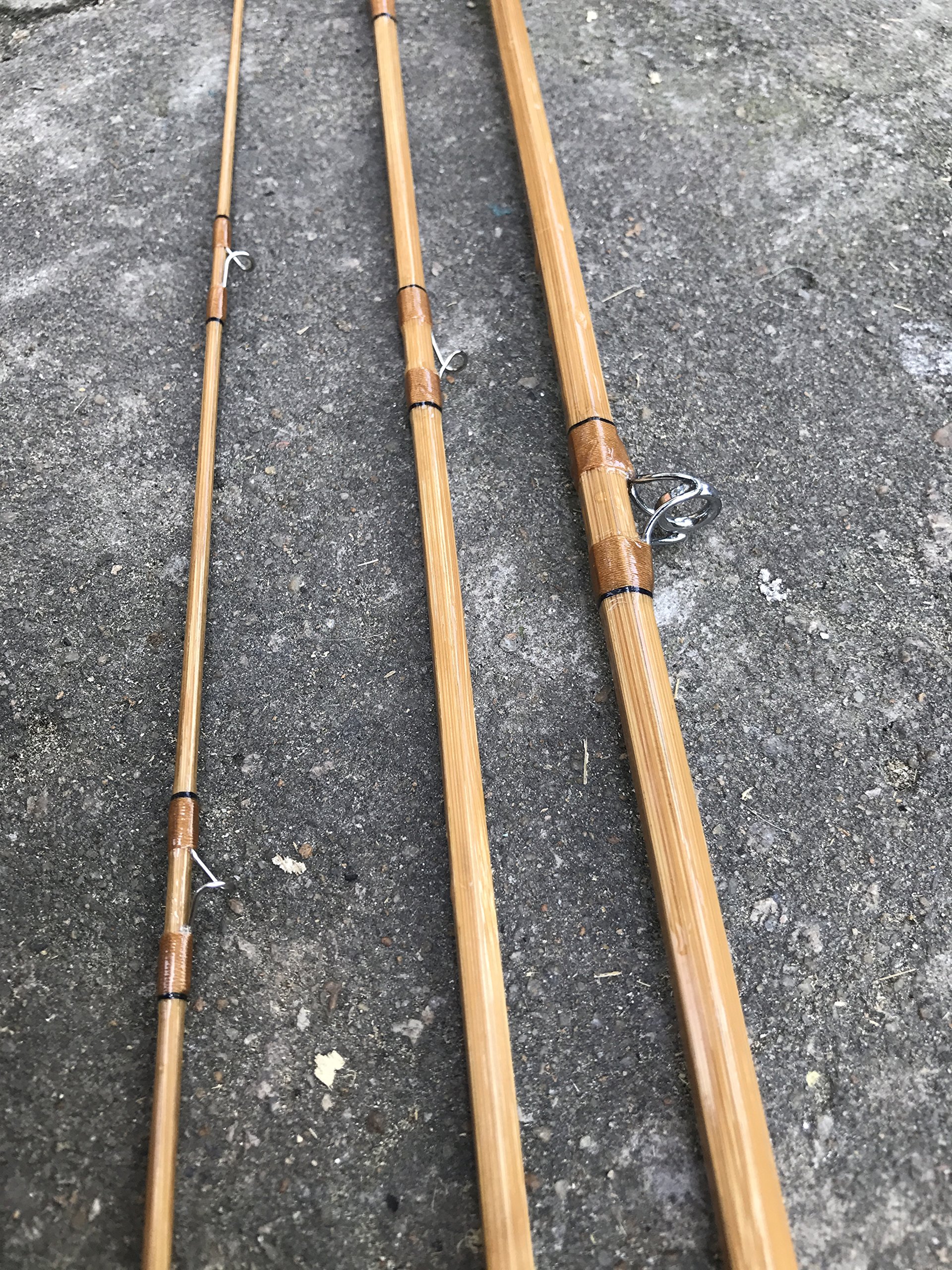 Amazon | 竹フライロッド 7フィート6インチ #5,3ピース | zhurod