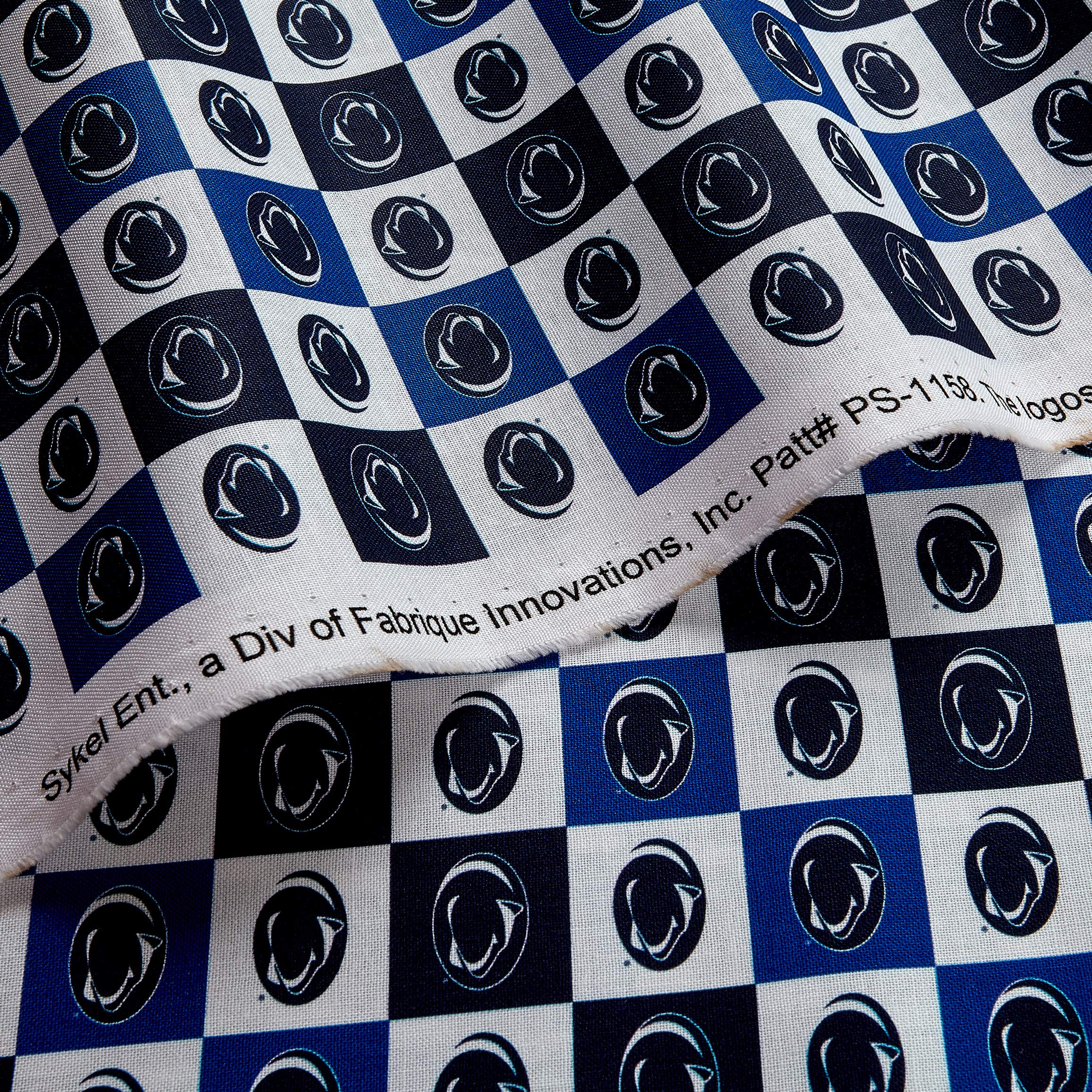 NCAA Penn State Nittany Lions Fleece Fabric By The Yard | Anti-Pill College Fleece