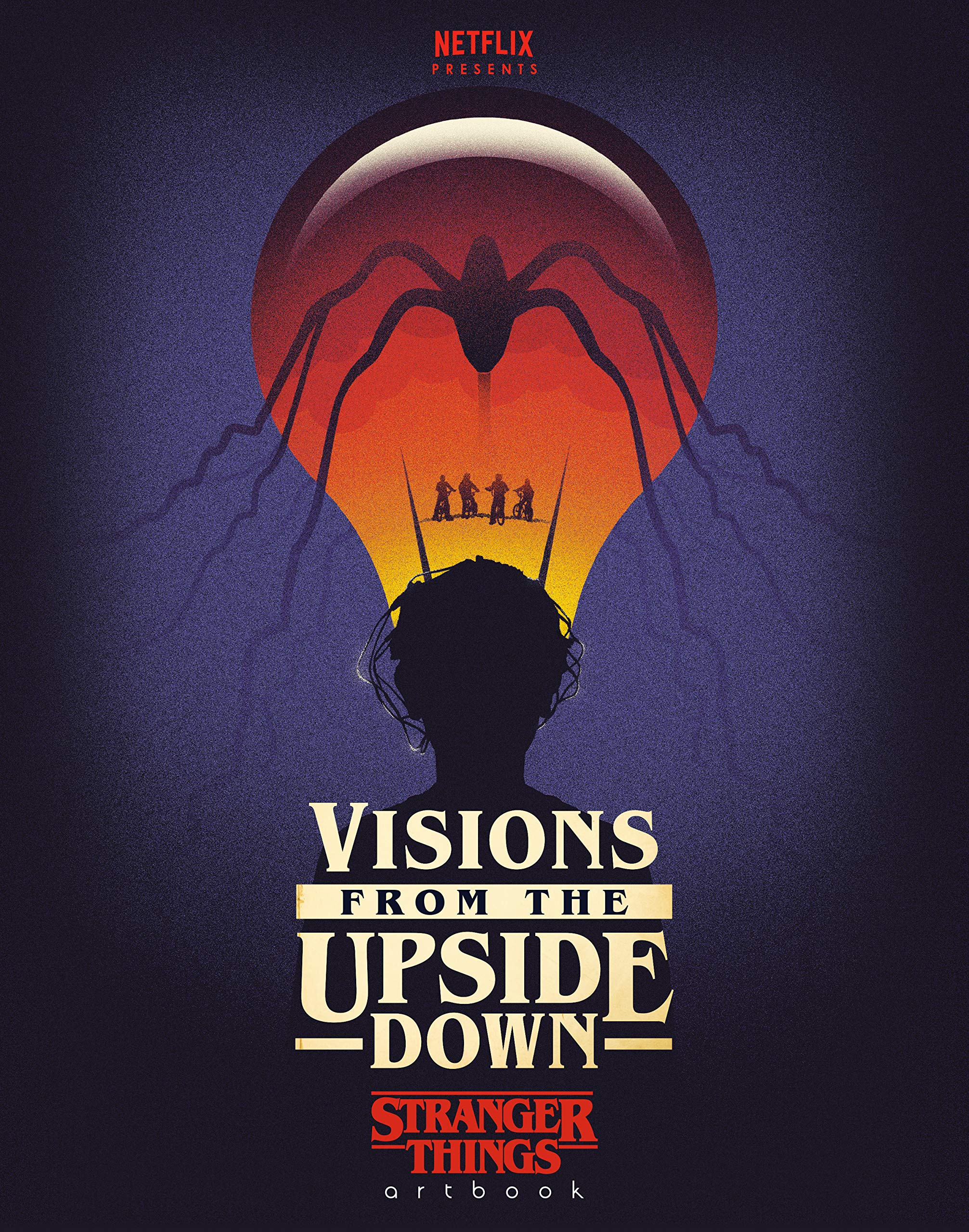 Artbook Stranger Things Visions from the Upside Down livre illustré anglais